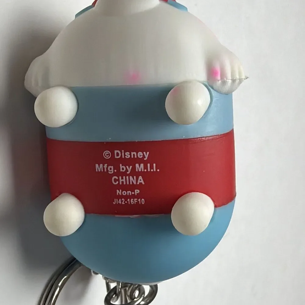 Disney Tsum Tsum Figure Keychain - White Rabbit